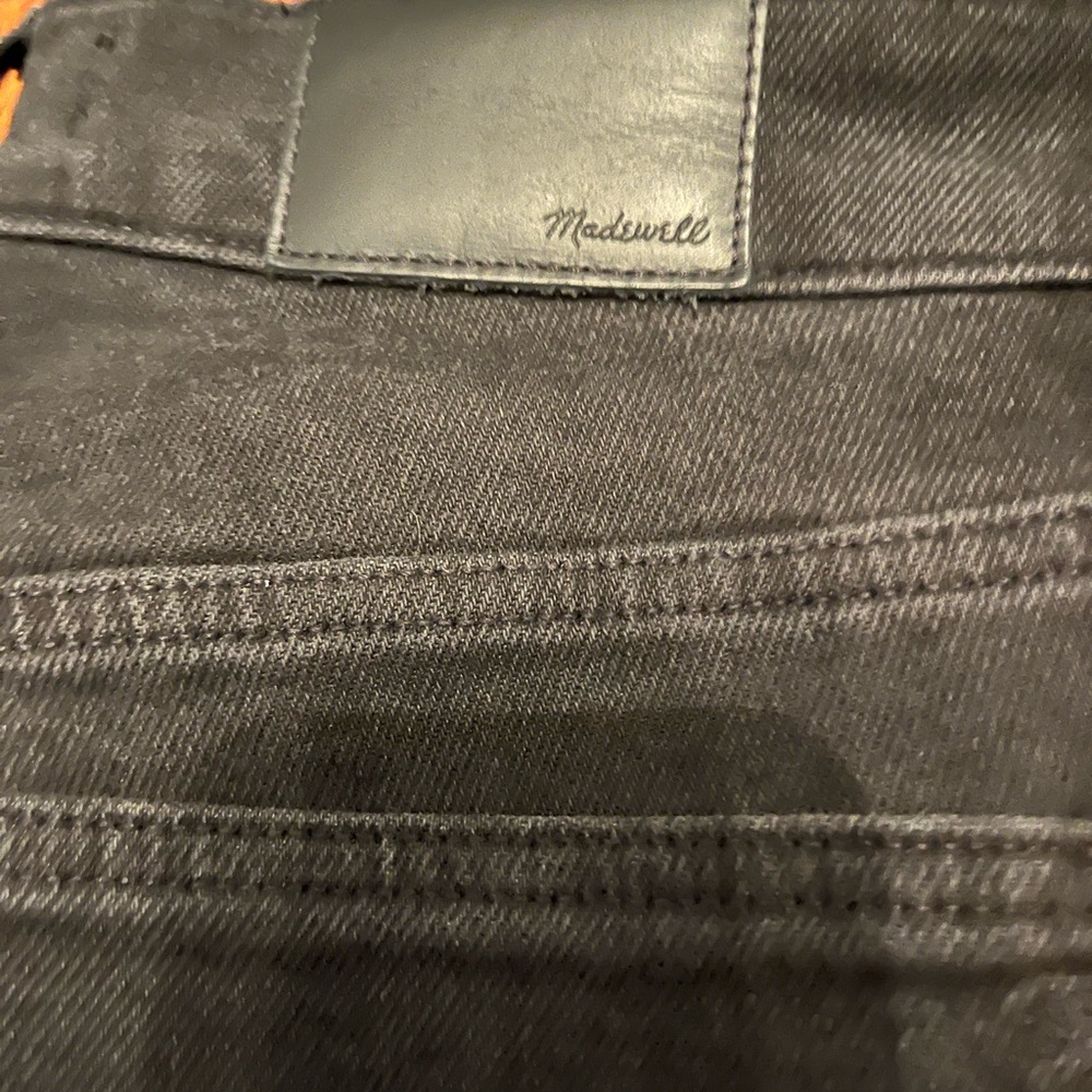 Madewell Cali Demi Boot Jeans in Black Wash Size 29 - Picture 6 of 8